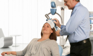 Treatment of depression with TMS therapy