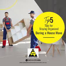 5 Tips About House Removal